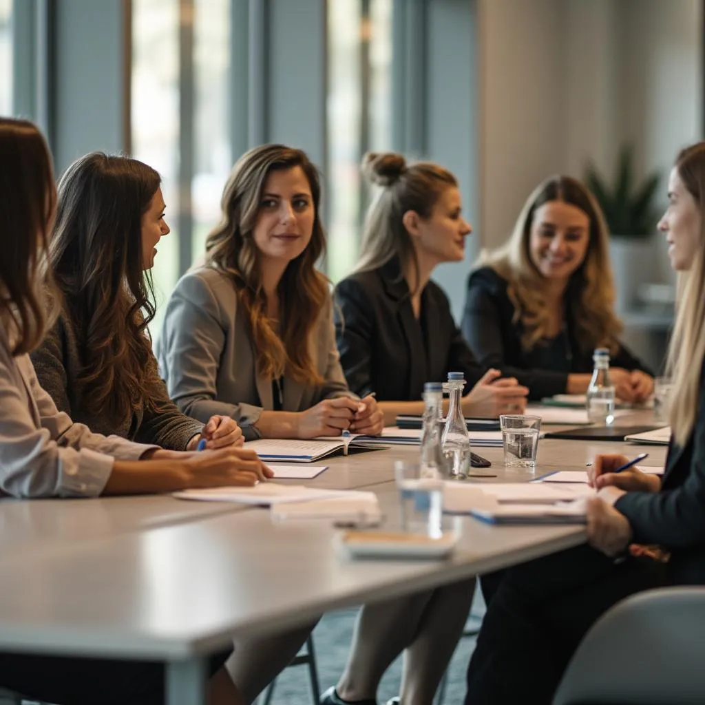 Stratejik liderlik workshop katılımcı kadınlar